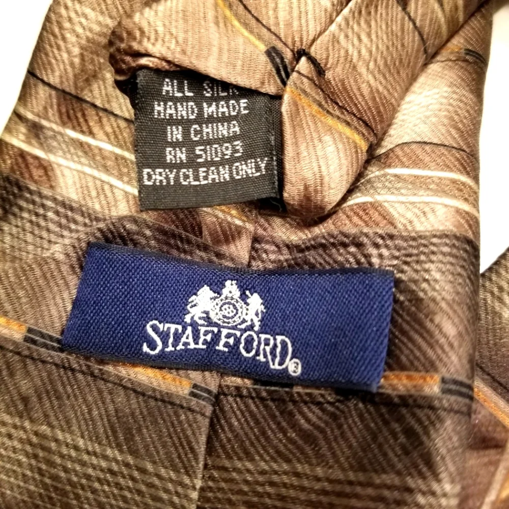 ✅Mariano Fortuni Milano Silk Pocket Square, Cuff Links, Tie, Box